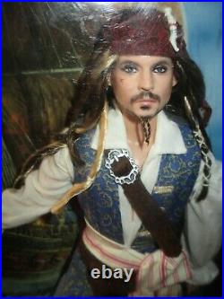 Jack Sparrow Barbie NRFB Pirates of the Caribbean Depp