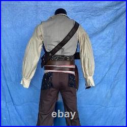 Jack Sparrow Costume Pirates of the Caribbean Cosplay Suit Men's Outfit