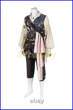 Jack Sparrow Costume Pirates of the Caribbean outfit Cosplay Suit