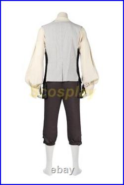 Jack Sparrow Costume Pirates of the Caribbean outfit Cosplay Suit