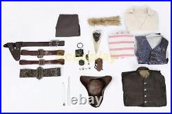 Jack Sparrow Costume Pirates of the Caribbean outfit Cosplay Suit