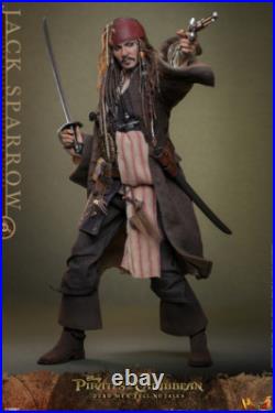 Jack Sparrow Disney Pirates of the Caribbean 16 Scale Figure DX37 Hot Toys