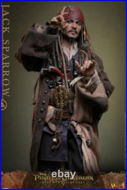Jack Sparrow Disney Pirates of the Caribbean 16 Scale Figure DX37 Hot Toys