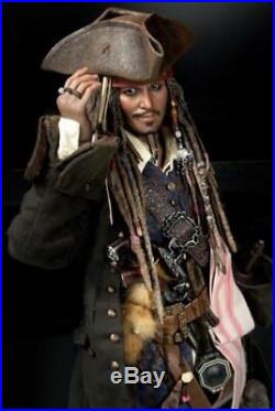 Jack Sparrow Hot Toys 1/6 Movie Masterpiece DX Pirates of the Caribbean used