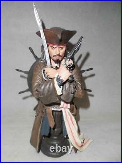 Jack Sparrow Medicom Toy Pirates of the Caribbean Mini Bust Complete Figure Rare