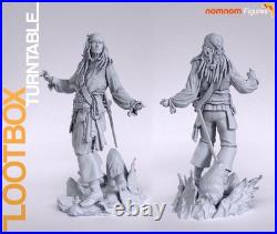 Jack Sparrow Pirates of the Caribbean 1/10 UNPAINTED Scale Resin Kit