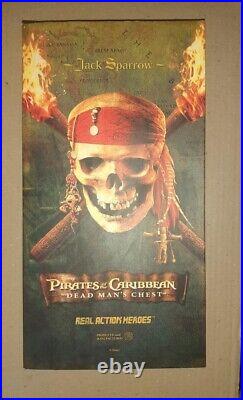 Jack Sparrow Pirates of the Caribbean Action Figure RAH #274 Never Displayed