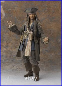 Jack Sparrow Pirates of the Caribbean BANDAI S. H. Figuarts Johnny Depp 5.9in