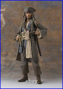 Jack Sparrow Pirates of the Caribbean BANDAI S. H. Figuarts Johnny Depp 5.9in