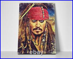 Jack Sparrow Poster or Canvas Pirates of the Caribbean