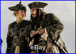 Jack sparrow Brass Flower button Pirate Ring of the caribbean ACME BRAND XCLUSIV