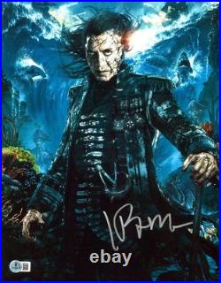 Javier Bardem Pirates Of The Caribbean Signed 11x14 Photo Autograph Beckett Bas