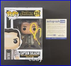 Javier Bardem Signed Pirates Of The Caribbean Captain Salazar Funko Pop Coa Acoa Javier Bardem Signed Pirates Of The Caribbean Captain Salazar Funko Pop Coa Acoa