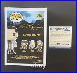 Javier Bardem Signed Pirates Of The Caribbean Captain Salazar Funko Pop Coa Acoa Javier Bardem Signed Pirates Of The Caribbean Captain Salazar Funko Pop Coa Acoa