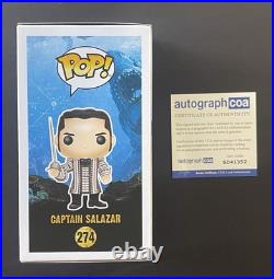 Javier Bardem Signed Pirates Of The Caribbean Captain Salazar Funko Pop Coa Acoa Javier Bardem Signed Pirates Of The Caribbean Captain Salazar Funko Pop Coa Acoa
