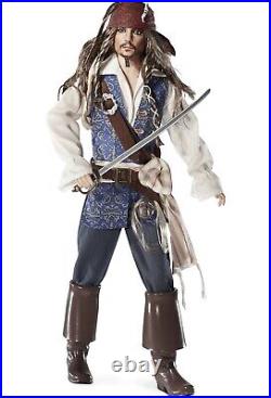 Johnny Deep Mattel Pirates of The Caribbean Jack Sparrow Doll T7654