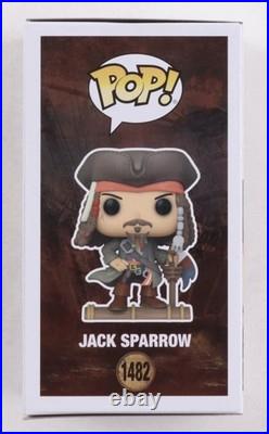 Johnny Depp COLOR MATCH Auto Pirates of the Caribbean 1482 Jack Sparrow BAS