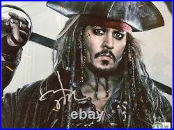 Johnny Depp Captain Jack Sparrow BECKETT Signed 8x10 Autograph Photo BAS COA Johnny Depp Captain Jack Sparrow BECKETT Signed 8x10 Autograph Photo BAS COA