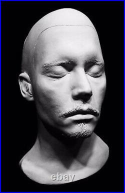 Johnny Depp Life Mask Cast Cap. Jack Sparrow PiratesEdward Scissorhands Rare