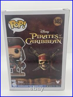 Johnny Depp Pirates of the Caribbean SIGNED Jack Sparrow 1482 Funko Pop B ACOA Johnny Depp Pirates of the Caribbean SIGNED Jack Sparrow 1482 Funko Pop B ACOA