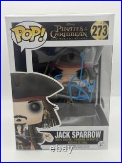 Johnny Depp Pirates of the Caribbean SIGNED'Jack Sparrow' 273 Funko Pop ACOA Johnny Depp Pirates of the Caribbean SIGNED'Jack Sparrow' 273 Funko Pop ACOA