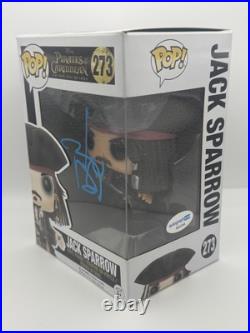 Johnny Depp Pirates of the Caribbean SIGNED'Jack Sparrow' 273 Funko Pop ACOA Johnny Depp Pirates of the Caribbean SIGNED'Jack Sparrow' 273 Funko Pop ACOA