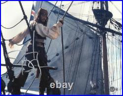 Johnny Depp Signed 11x14 Photo Pirates Of The Caribbean Autograph Beckett 15