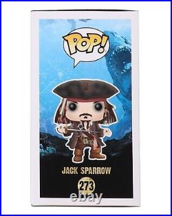 Johnny Depp Signed Autograph Funko Pop Pirates Of The Caribbean 273 Auto COA