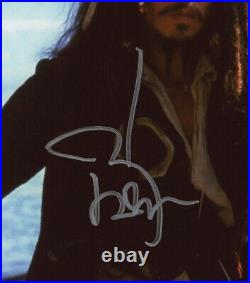 Johnny Depp Signed BAS COA 8X10 Photo Pirates of the Caribbean Auto Autographed