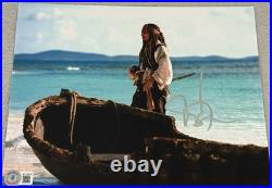 Johnny Depp Signed BAS COA Autographed 8X10 Pirates of the Caribbean Photo Auto Johnny Depp Signed BAS COA Autographed 8X10 Pirates of the Caribbean Photo Auto