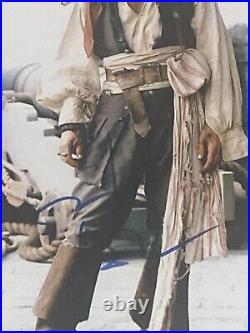 Johnny Depp Signed BAS COA Autographed 8X10 Pirates of the Caribbean Photo Auto