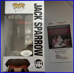 Johnny Depp Signed Jack Sparrow Pirates of the Caribbean Funko Pop with JSA COA Johnny Depp Signed Jack Sparrow Pirates of the Caribbean Funko Pop with JSA COA