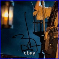 Johnny Depp Signed Pirates of the Caribbean 11x14 Photo Autograph Beckett COA