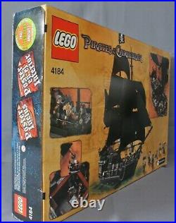 LEGO 4184 Pirates of the Caribbean Black Pearl Sparrow Jones Turner Gibbs NEW