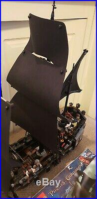 LEGO 4184 Pirates of the Caribbean The Black Pearl 100% Complete with Minifigures