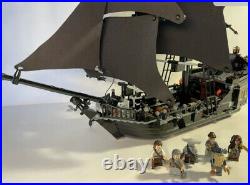LEGO 4184 Pirates of the Caribbean The Black Pearl Complete With All Minifigures