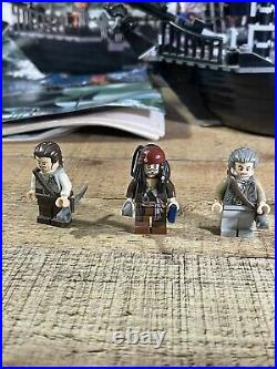 LEGO 4184 The Black Pearl Pirates of the Caribbean Complete Box Manual Minifigs