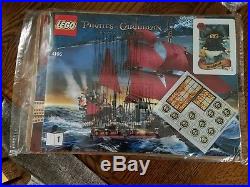 LEGO 4195 PIRATES OF THE CARIBBEAN QUEEN ANNE'S REVENGE Parts Ship & Sails