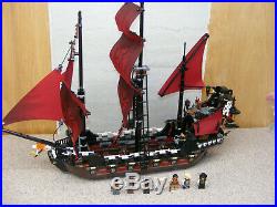 LEGO 4195 Pirates Of The Caribbean Queen Anne's Revenge Ship Complete Set