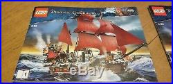 LEGO 4195 Pirates of the Caribbean Queen Anne's Revenge, 100% Complete