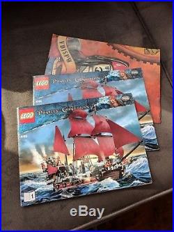 LEGO 4195 Pirates of the Caribbean Queen Anne's Revenge See Pictures