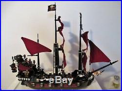LEGO #4195 QUEEN ANNE'S REVENGE Pirates of the Caribbean Ship Minifigures& Inst