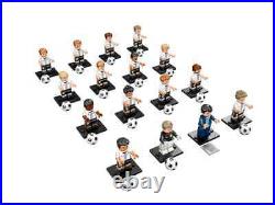 LEGO 71014 The German Soccer Team CASE 60 MINIFIGURES PACKS SEALED BROWN BOX