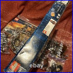 LEGO PIRATES OF THE CARIBBEAN WHITECAP BAY SET 4193 1/6 Bags Opened, Open Box