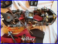 LEGO Pirate Ship Queen Anne's Revenge, Black Pearl and 25 lbs Lot plus Minifigs