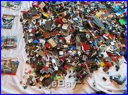 LEGO Pirate Ship Queen Anne's Revenge, Black Pearl and 25 lbs Lot plus Minifigs