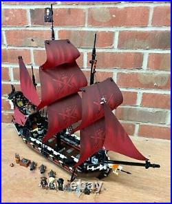 LEGO Pirates Caribbean 4195 QUEEN ANNES REVENGE 100% ALL minifigs