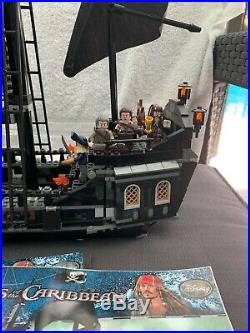 LEGO Pirates Of The Caribbean 4184 The Black Pearl 99% Complete
