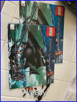 LEGO Pirates Of The Caribbean The Black Pearl Box Instruction Books 4184