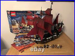 LEGO Pirates of the Caribbean 4195 Queen Anne's Revenge Ship 100% Complete